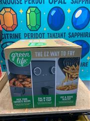 GreenLife Compact Electric Air Fryer Oven, 5.3 QT